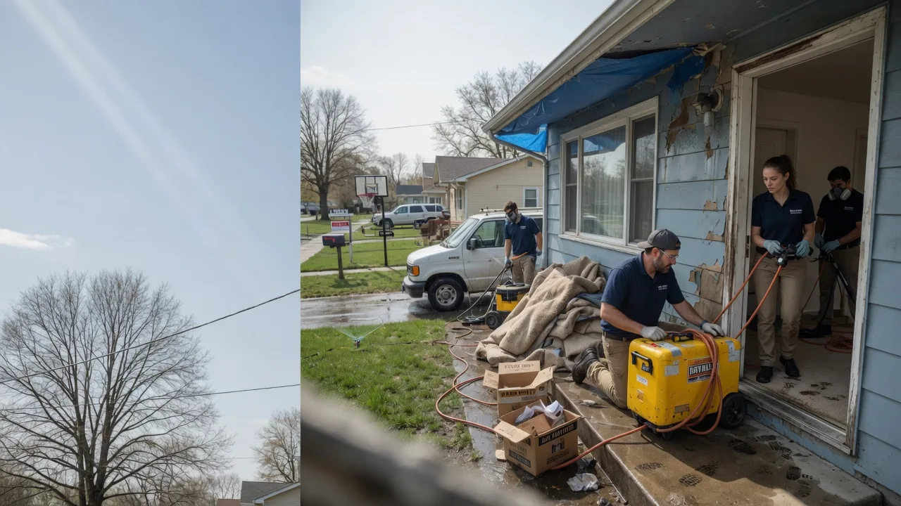 Basement Flood Cleanup in Purcell, MO near me